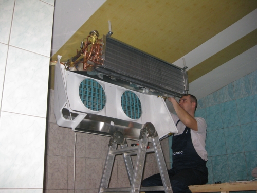 Монтаж холодильной установки